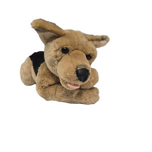 Toys R Us Animal Alley Vintage 2000 German Shepherd Puppy Dog Plush 18 Inch